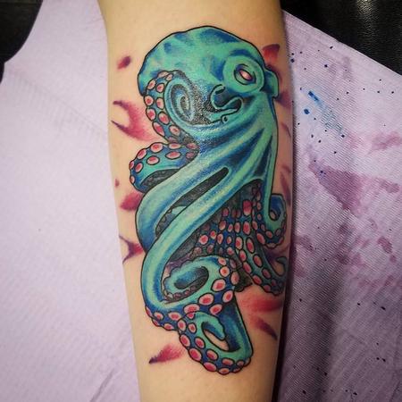 Tattoos - octopus by Mario - 132688